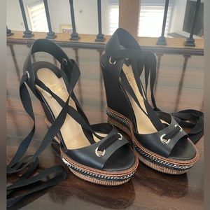 Christian Louboutin wedge heels size 39